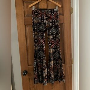Free People Velvet Flare Pant